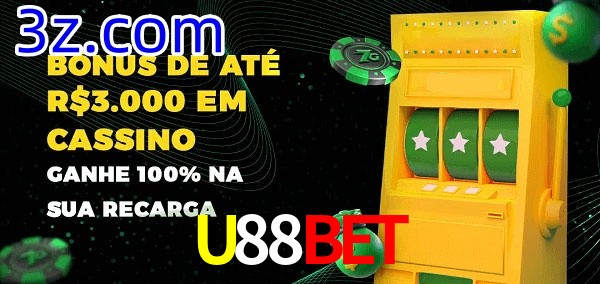 U88BET melhor bônus de depósito